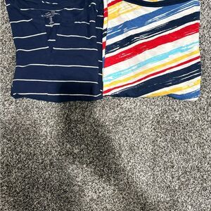 Woman’s Striped T-Shirts Set both xl